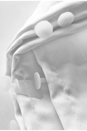 Hazır Saten Güneşlik Perde Beyaz - 2