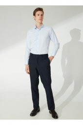 Normal Bel Normal Paça Regular Fit Lacivert Erkek Pantolon Pn1014300204 - 1