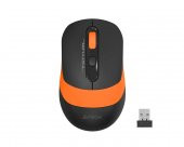 A4-TECH FG10 Siyah/Turuncu Optik Nano Kablosuz Mouse-2000 DPI FG10/TURUNCU - 1