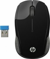 200 Black Wireless Mouse X6W31AA - 1