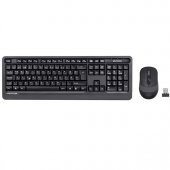 A4-TECH FG1010 F Türkçe Siyah/Gri Multimedya Set (Klavye-Mouse) FG1010/FGRI - 1