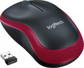 LOGITECH M185 Nano USB Kablosuz Mouse Kırmızı (910-002237) - 1