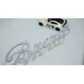 DK Tuning Alfa Romeo Brera Gri ABS 3M 3D Bagaj Yazı Logo Arma - 1