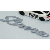 DK Tuning Alfa Romeo Brera Gri ABS 3M 3D Bagaj Yazı Logo Arma - 3