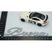 DK Tuning Alfa Romeo Brera Gri ABS 3M 3D Bagaj Yazı Logo Arma - 4