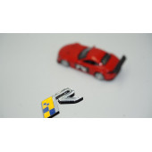 Volvo R Rozet İsveç Bayrağı 3M 3D Krom Metal Bagaj Yazı Logo - 1