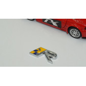 Volvo R Rozet İsveç Bayrağı 3M 3D Krom Metal Bagaj Yazı Logo - 3