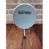 NEXTSTAR Çanak Anten set 70 cm +20M KABLO+ÇİFTLİ LNB - 2