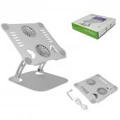 Katlanabilir 3 Kademe Fan Ayarlı Tablet MacBook Notebook Sehpası LT01 - 3