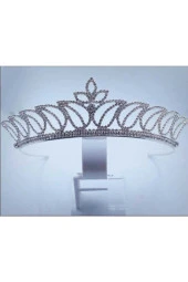 4,5 CM YÜKSEKLİKTE ZARİF GELİN TAÇ - 2