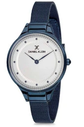 Daniel Klein Lacivert Çelik Kadın Kol Saat Ve Çelik Bileklik Hediye Set - 4