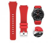 Samsung Gear S3 46mm Frontier Klasik Uyumlu Silikon Saat Kordon Kayış - 3