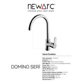 Newarc Domıno Evye Bataryası Parlak  971535 - 1