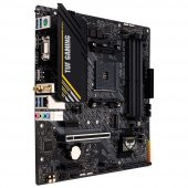 ASUS TUF GAMING A520M-PLUS WIFI AMD A520 AM4 DDR4 4800 Mhz  WIFI BT AURA RGB mATX Anakart - 3