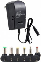 UNIVERSAL SY-668 30W 3A TABLET MODEM DİZÜSTÜ PC ŞARJ ADAPTÖRÜ 6DC GÜÇ KONNEKTÖRÜ  - 2