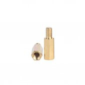 M3x10mm Metal Distans-Spacer Erkek- Dişi 1 Adet - 1