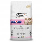 Felicia Kitten & Mother Kuzu Etli Düşük Tahıllı Yavru Kedi Maması 12 KG - 1