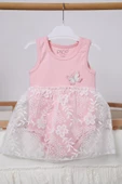 Bayramlık Kız Bebek Badi Elbise  3528 - 2