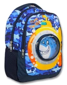 Cennec Mavi Sarı Balina İlkokul Sırt Çantası - Erkek Çocuk thumbnail 1