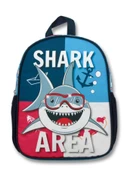 Cennec Lacivert Köpekbalığı Erkek Çocuk Anaokulu Okul Sırt Çantası thumbnail 2