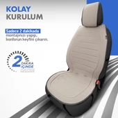 Otom Active Line Serisi Koruyucu Oto Koltuk Minderi Bej - 4