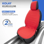 Otom Active Line Serisi Koruyucu Oto Koltuk Minderi  Kırmızı - 4