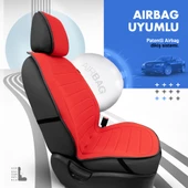 Otom Active Line Serisi Koruyucu Oto Koltuk Minderi  Kırmızı - 2