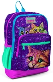 Coral High Mor Yavru Kediler İlkokul ve Günlük Sırt Çantası - Kız Çocuk thumbnail 1