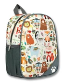 Cennec Gri Hayvanlar Erkek Çocuk Anaokulu Okul Sırt Çantası thumbnail 1