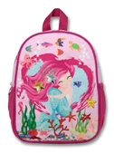 Cennec Pembe Kırmızı Denizkızı Kız Çocuk Anaokulu Çantası thumbnail 2