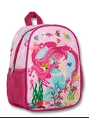 Cennec Pembe Kırmızı Denizkızı Kız Çocuk Anaokulu Çantası thumbnail 1