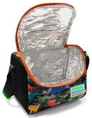 Coral High Gri Yeşil Dinazor Üçlü İlkokul Okul Çanta Seti thumbnail 4