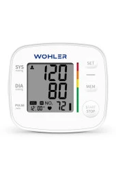 Wohler Bilekten Ölçer Dijital Tansiyon Aleti , Nabız Ölçer , 2 X 120 Ölçüm Hafıza , Saklama Kutulu - 2