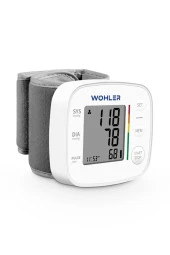 Wohler Bilekten Ölçer Dijital Tansiyon Aleti , Nabız Ölçer , 2 X 120 Ölçüm Hafıza , Saklama Kutulu - 1