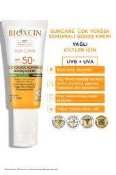 Bioxcin Sun Care Çok Yüksek Korumalı Yağlı Ciltler Için Güneş Kremi Spf 50 50 ml - Kolajen Dry Touch - 4