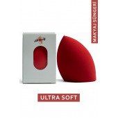 Hill Beauty Ultra Soft Makyaj Süngeri Kırmızı 3'lü Set - 4