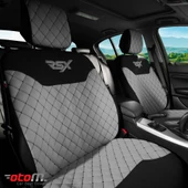 Otom Rsx Sport Koruyucu Oto Koltuk Minderi 2li Set Gri - 2