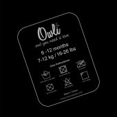 Owli Swimwarm Üşütmeyen Bebek Mayosu Neon Sarı - Siyah - 6