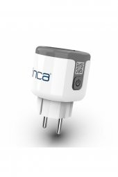 Inca Iwa-283 16a Akım Korumalı Akıllı Priz Wifi+bluetooth Ses Kontrolü & Enerji Kullanım Gösterimi - 1