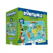 Ca Games Dünyamız 24 Parça Puzzle 50x70cm - 2