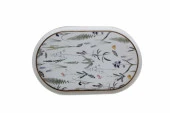 Porland Botanical Serisi 32cm Kayık Tabak Oval - 1