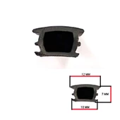 Contacall Tavan Oluk Lastiği 3 Metre Siyah Kendinden Yapışkanlı Opel insignia A kasa uyumlu - 1