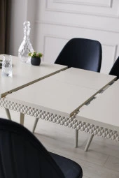Aydınev VENÜS MDF AÇILIR YEMEK MASASI - 5