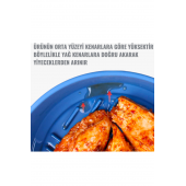 Dolphfin Air Fryer Silikon Pişirme Kabı Yemek ve Kek Kalıbı Xiaomi 3,5L ve Philips 4,1L Uyumlu Özel Tasarım - 2