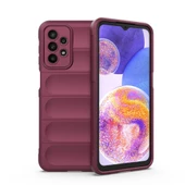 Samsung Galaxy A23 Kılıf Optimum Lens Çerçeveli Silikon Kapak - 6