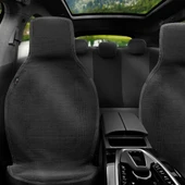 Otom Natural Design Kilim Minder Tek Koltuk El Dokuması  Siyah-Kahve-Beyaz - 3