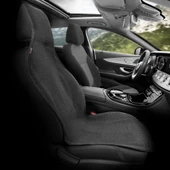 Otom Natural Design Kilim Minder Tek Koltuk El Dokuması  Siyah-Kahve-Beyaz - 2