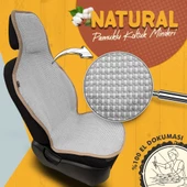 Otom Natural Design Kilim Minder Tek Koltuk El Dokuması  Beyaz - 5