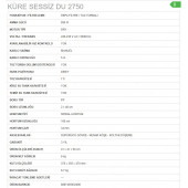 Fantom Sessiz Küre Du 2750 850 W Toz Torbalı Süpürge - 5