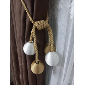 Fon Perde Toplama Aparatı Kornişe Takmatik Altın Beyaz Tavan Braçolu Perde Aksesuarı - 3